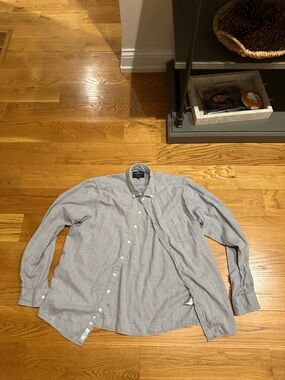 Rodd & Gunn Light Gray Casual Button-Down Shirt